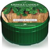 Kringle Candle Balsam & Cedar čajna sveča 42 g u