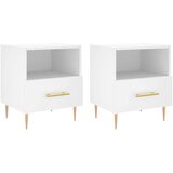  Noćni ormarići 2 kom bijeli 40x35x47 5 cm od konstruiranog drva | shoptok.hr