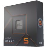 AMD CPU Desktop Ryzen 5 6C12T 7600X (4.75.0GHz Boost,38MB,105W,AM5) box, with Radeon Graphics ( 100-100000593WOF ) | ePonuda.com