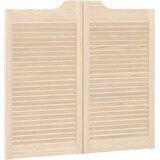  Vrata na hod 2 pcs Naravna Trdna borovina, (5000233936) | Shoptok.si