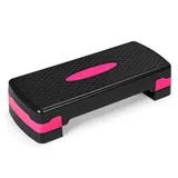 Aerobni steper za fitnes z dvema nivojema 10 cm in 15 cm
