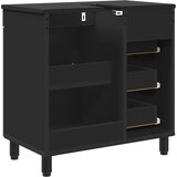  Toaletna jedinica Crna 60 x 35 x 60 cm Konstruirano drvo | shoptok.hr