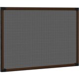 vidaXL Proširivi zaslon protiv insekata smeđi (100 - 193) x 75 cm | shoptok.hr
