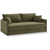Cosmopolitan Design Zelena baršunasti sklopiva sofa 209 cm Shannon – | shoptok.hr