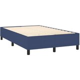  s oprugama i madracem plavi 120 x 200 cm od tkanine | shoptok.hr