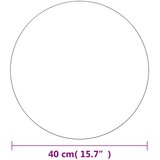  Zidna ogledala 2 kom 40 cm okrugla staklena | shoptok.hr