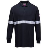 PORTWEST Polo majica sa reflektujućom trakom FR03 - vatrootporna antistatik/ plava | ePonuda.com