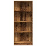 vidaXL Regal za knjige boja starog drva 60x24x143 cm drveni | shoptok.hr