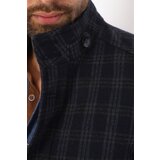 Dewberry PLT8370 MEN'S COAT-PATTERNED NAVY BLUE | shoptok.hr
