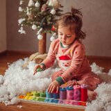 Woopie green puzzle učenje brojanja i boja montessori 56 kom. | shoptok.hr