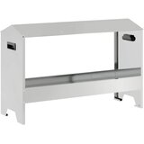 Hranilica za kokoške Srebrno 81 x 32 x 53,5 cm Cinkani čelik | Eponuda.com