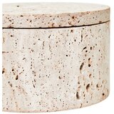 Premier Housewares Dekorativna kamena kutija za pohranu u prirodnoj boji ø 14x8 cm Tibor – | shoptok.hr