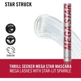 Rimmel London Thrill Seeker Mega Star dolgoobstojna maskara z bleščicami 10 ml | Shoptok.si
