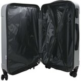 vidaXL Set kovčkov 3 kosi Trdi kovček Srebrna 20'' 24'' 28'' ABS | Shoptok.si