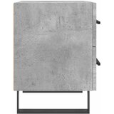  Noćni ormarići 2 kom boja betona 40x35x47,5cm konstruirano drvo | shoptok.hr