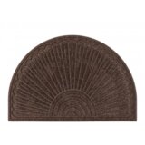  otirač gumeni (braon) contours halfmoon starburst multy home | ePonuda.com