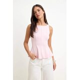 TRENDYOLMILLA ženska bluza Twoaw26Bz00229, roza Cene