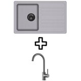 Aquasanita Set Notus SQ101AW + Vida PVD Alumetallic/Grafit | shoptok.hr