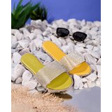 Resti Green women's slippers with cubic zirconia Verina - Footwear | Eponuda.ba