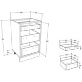 MID.YOU KUHINJSKA SPODNJA OMARICA | Shoptok.si