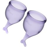  Feel Secure Menstrualne čašice, 2 komada, Crne Cene