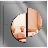 WALLXPERT dekorativno ogledalo Ozgl522 rose gold | Eponuda.com