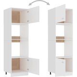 Ormarić za mikrovalnu pećnicu "Lyon" Bijeli 60x57x207 cm Inženirsko drvo | shoptok.hr
