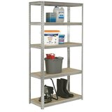 Metalni regal za teški teret (D x Š x V: 45 x 90 x 180 cm, Nosivost: 175 kg/polica, Broj polica: 5 Kom., Uticanje) | shoptok.hr