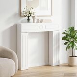  Okvir za kamin Bijela 102 x 18 x 100,5 cm Konstruirano drvo Cijene