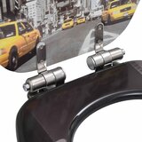  Toaletna daska s mekim zatvaranjem 2 kom MDF uzorak New Yorka | shoptok.hr