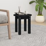 vidaXL Stolić za kavu crni Ø 35x35 cm od masivne borovine Cijene