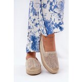 VINCEZA Women's Platform Espadrilles Beige 17392 | shoptok.hr