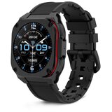 Ksix smartwatch Zenthium, 1.32" AMOLED, 30 dana baterija, IP68, crni | shoptok.hr