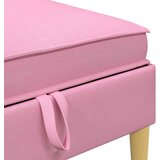  Set namještaja za dnevni boravak 5 pcs Ružičasta Tkanina | shoptok.hr