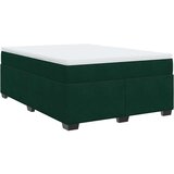  Krevet s oprugama i madracem tamnozeleni 160x200 cm baršunasti | shoptok.hr