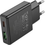 hoco. Polnilec, stenski, hitri, PD20W + QC3.0 Dual Port - N38 Delgado EU | Shoptok.si