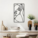 Wallity Zidna dekoracija imagine - M, 50 x 27 cm, Crna | ePonuda.com