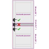  Unutarnja vrata Prirodna 86 x 211 cm Šperploča - Prirodna 86 x 211 cm | shoptok.hr