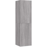Maison Chic Stenska TV omarica - TV stojalo - Televizijska omarica siva sonoma 30,5x30x110 cm, (21699560) Cene