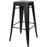MID.YOU Barski Stol Vantaggio High Brush, Črna, Mat | Shoptok.si