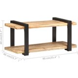 TV ormarić 90 x 40 x 40 cm od grubog drva manga | shoptok.hr