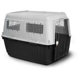 MP BERGAMO bracco travel 8 transporter za ljubimce sa metalnim vratima, 118x81x88cm, sivo-crni Cene
