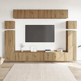  8-dijelni set TV ormarića montiran na zid Artisan Oak | Eponuda.com