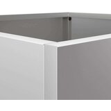 vidaXL Sadilica srebrna 32 x 27 5 x 75 cm od pocinčanog čelika | shoptok.hr