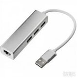 Linkom usb hub USB3.0 - 3xUSB3.0 + lan RJ45port siva | ePonuda.com