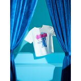 Sinsay Pamučna majica s printom Stitch | shoptok.hr