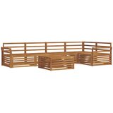  Set vanjskih sofa 6 kom. Prirodna | shoptok.hr