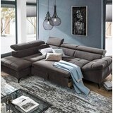Stylife sedežna garnitura, mikrovlakna sivorjava | Shoptok.si