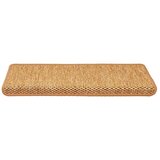  Samoljepljivi otirači za stepenice 15 kom 65x21x4 cm sisal | Shoptok.si
