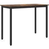  Stol Dimljeni hrast 100 x 50 x 76 5 cm Inženjerska drva i čelik | shoptok.hr